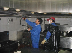 食堂酒店油煙機(jī)怎么清洗？