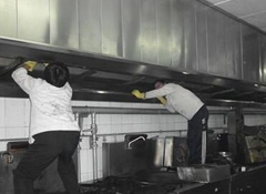 如何清理油煙管道？