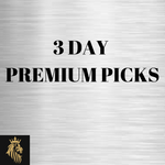 3 Day Premium Picks
